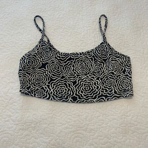 Crop top brand new painted threads